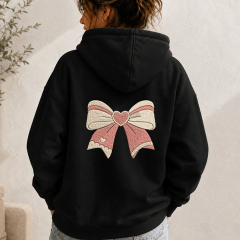 Cute Heart Bow Machine Embroidery Design PES DST Stitch Pattern Files Embroidery/Applique DESIGNS PatternFeed8 