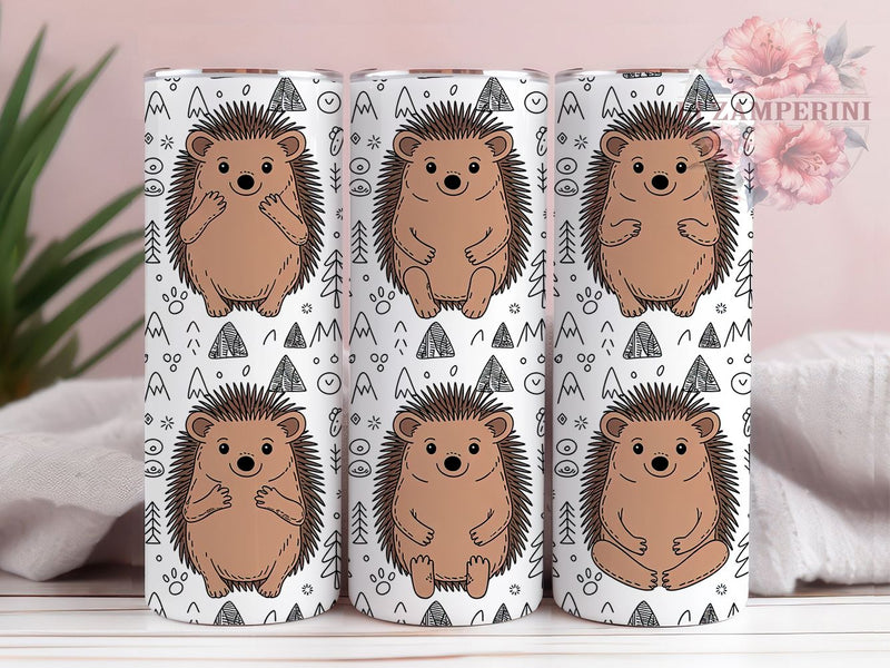 Cute Hedgehog Yoga Meditation Tumbler Wrap, Sublimation Design, Hedgehog Yoga Wrap, Cute Animal Tumbler, Meditation Tumbler Design, 20Oz Tumbler, Digital Download Sublimation Li Zamperini 