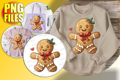 Cute Holiday Watercolor Clipart PNG Sublimation Sublimation afrosvg 