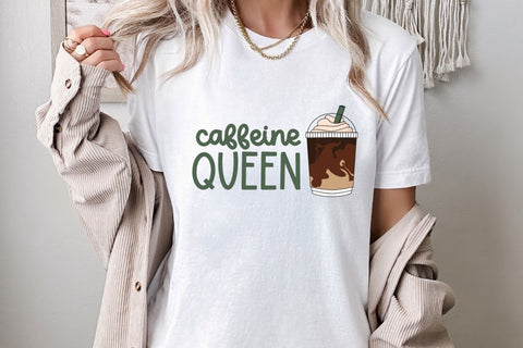 Cute Iced Coffee SVG Bundle, Funny Coffee PNG for Sublimation Tumblers, Tshirts, Stickers, & More, Iced Coffee Cup SVG Files for Cricut SVG Designing Digitals 