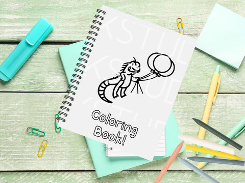 Cute Iguanas SVG Design Set SVG HalieKStudio 