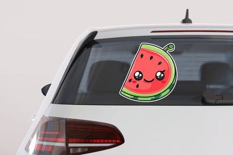 Cute Kawaii Watermelon Stickers Bundle Sublimation Regulrcrative 