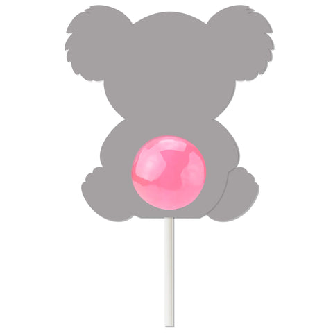Cute Koala Layered SVG Lollipop Holder – Cricut & Silhouette Compatible Cut Files SVG Raschel Hanamaika'i Designs 