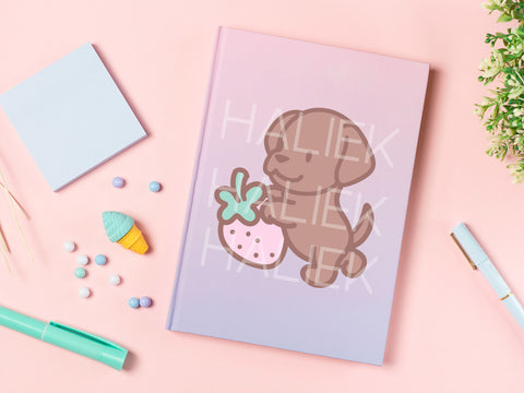 Cute Labradors Color Clip Art Design Set SVG HalieKStudio 