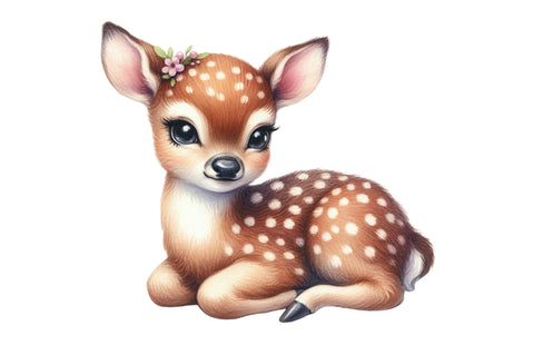 Cute Little Animal Clipart, Woodland PNG Sublimation SVGista 