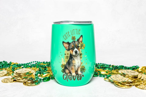 Cute Little Clover, St Patrick's Day Sublimation Sublimation CraftLabSVG 