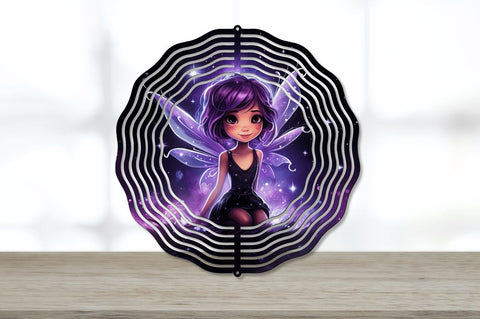 Cute Little Fairy Wind Spinner Sublimation Bundle Sublimation Regulrcrative 