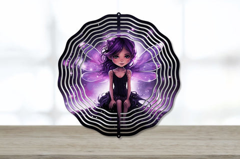 Cute Little Fairy Wind Spinner Sublimation Bundle Sublimation Regulrcrative 