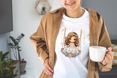 Cute Little Princess Sublimation Clipart Bundle Sublimation Designangry 