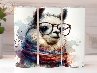 Cute Llama 20oz Tumbler Png, Llama Sublimation Design, Digital, Digital Download PNG Sublimation Lara' s Designs 