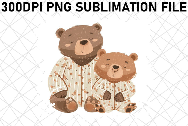 Cute Mama Bear Snuggle: Mother's Day Sublimation Sublimation afrosvg 