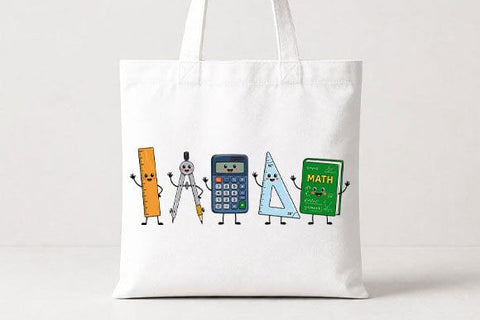 Cute Math Supplies PNG Math Teacher Sublimation Design SVG BillahCrafts 
