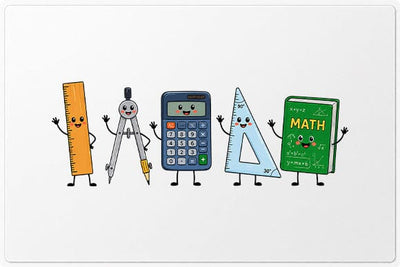 Cute Math Supplies PNG Math Teacher Sublimation Design SVG BillahCrafts 