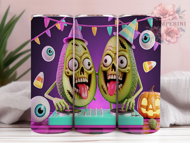 Cute Monster Mash Halloween Tumbler, Cute Halloween Wrap, 20oz Sublimation Design, Cartoon Monster Cup, Spooky Cute Tumbler, Halloween Party Gift, Kids Halloween Tumbler Sublimation Li Zamperini 