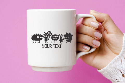 Cute Monsters svg, eps, png,jpg SVG dadan_pm 