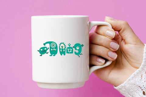 Cute Monsters svg, eps, png,jpg SVG dadan_pm 