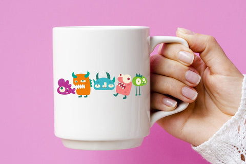 Cute Monsters svg, eps, png,jpg SVG dadan_pm 