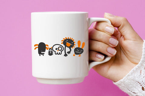 Cute Monsters svg, eps, png,jpg SVG dadan_pm 