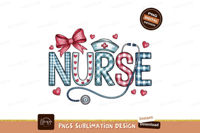 Cute Nurse Design Sublimation Png Graphic Sublimation Designangry 