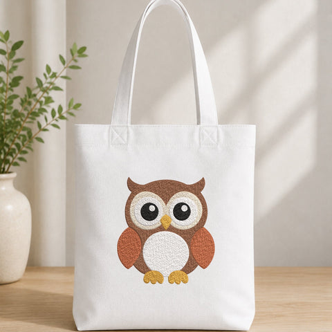 Cute Owl Embroidery Design – Woodland Animal Baby Owl Machine Embroidery File Embroidery/Applique DESIGNS PatternFeed8 