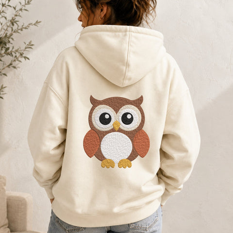 Cute Owl Embroidery Design – Woodland Animal Baby Owl Machine Embroidery File Embroidery/Applique DESIGNS PatternFeed8 