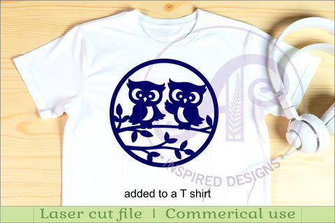 Cute owl wall sign, SVG file. vector sign SVG APInspireddesigns 