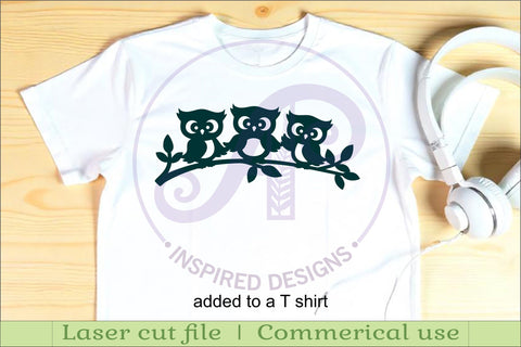 cute owls wall sign, SVG file. SVG APInspireddesigns 