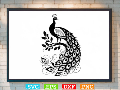 Cute Peacock Svg Bundle, Bird Lover Svg, Wildlife Svg, Animal Svg SVG Creativeart88 