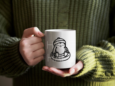 Cute Penguin SVG Design Set SVG HalieKStudio 