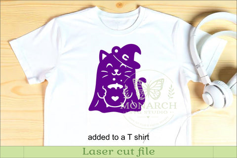 Cute Pet Ghost SVG designs. Halloween Dog & Cat Ghost Laser SVG APInspireddesigns 