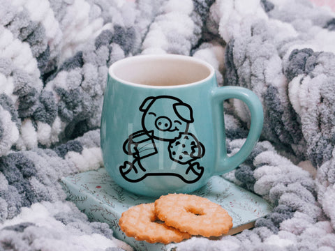 Cute Pigs Vol. 2 SVG Design Set SVG HalieKStudio 