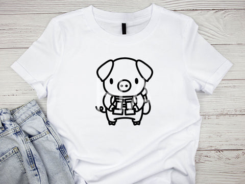 Cute Pigs Vol. 2 SVG Design Set SVG HalieKStudio 