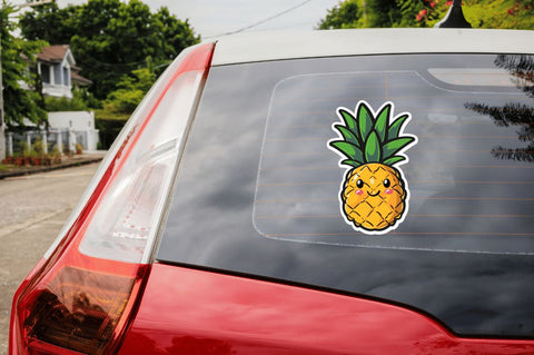 Cute Pineapple Stickers Bundle Sublimation Regulrcrative 