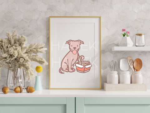 Cute Pit Bulls SVG Design Set SVG HalieKStudio 