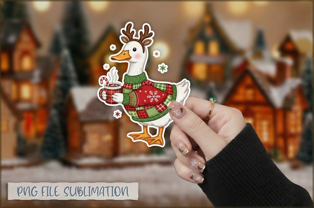 Cute Preppy Christmas Sticker PNG Sublimation Shetara Begum 