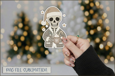 Cute Preppy Christmas Sticker PNG Sublimation Shetara Begum 