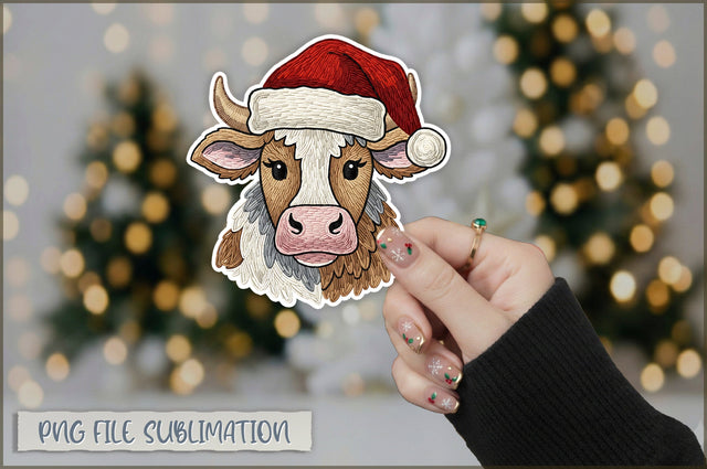 Cute Preppy Christmas Sticker PNG Sublimation Shetara Begum 