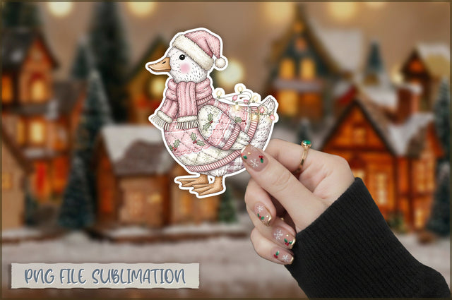 Cute Preppy Christmas Sticker PNG Sublimation Shetara Begum 