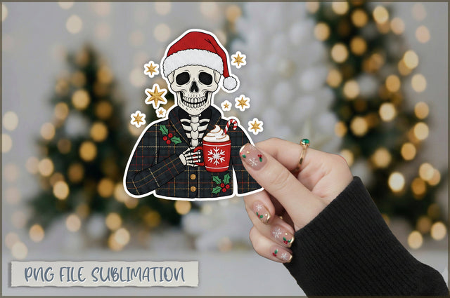 Cute Preppy Christmas Sticker PNG Sublimation Shetara Begum 