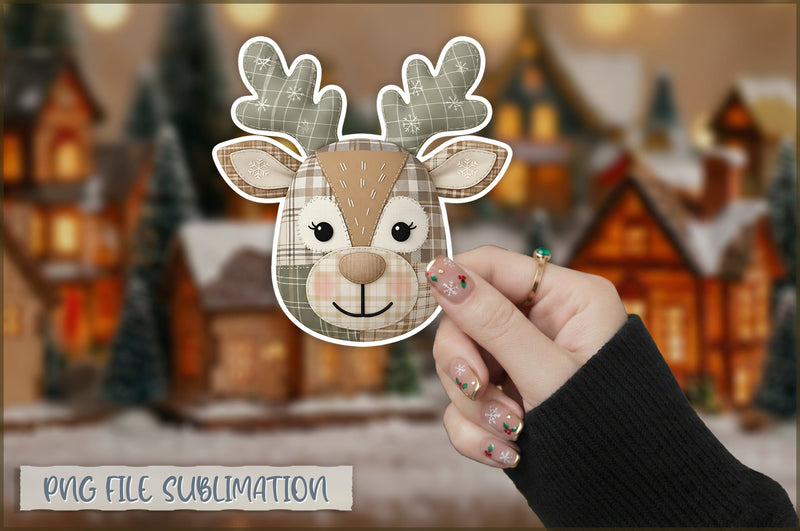 Cute Preppy Christmas Sticker PNG Sublimation Shetara Begum 