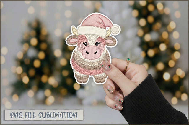 Cute Preppy Christmas Sticker PNG Sublimation Shetara Begum 