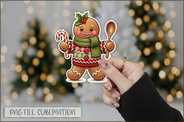 Cute Preppy Christmas Sticker PNG Sublimation Shetara Begum 