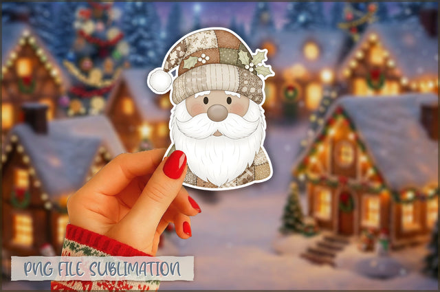 Cute Preppy Christmas Sticker PNG Sublimation Shetara Begum 