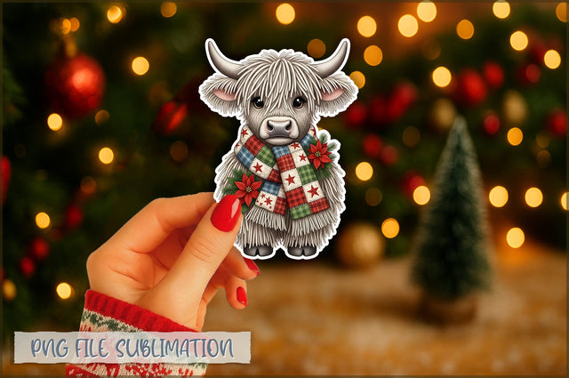 Cute Preppy Christmas Sticker PNG Sublimation Shetara Begum 