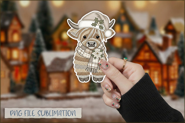 Cute Preppy Christmas Sticker PNG Sublimation Shetara Begum 