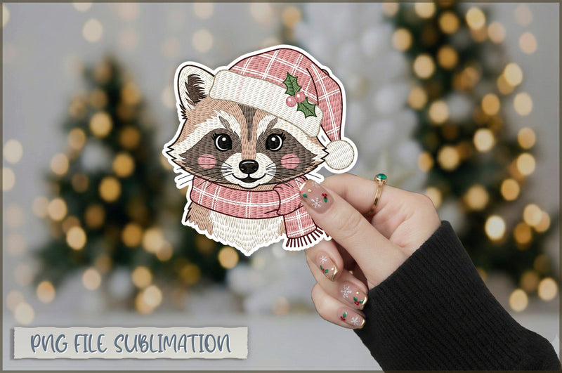 Cute Preppy Christmas Sticker PNG Sublimation Shetara Begum 