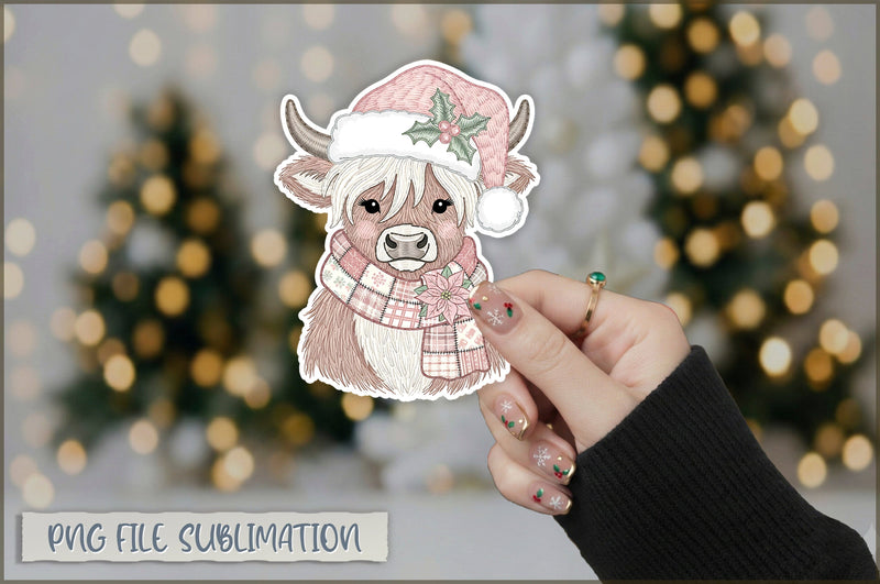 Cute Preppy Christmas Sticker PNG Sublimation Shetara Begum 