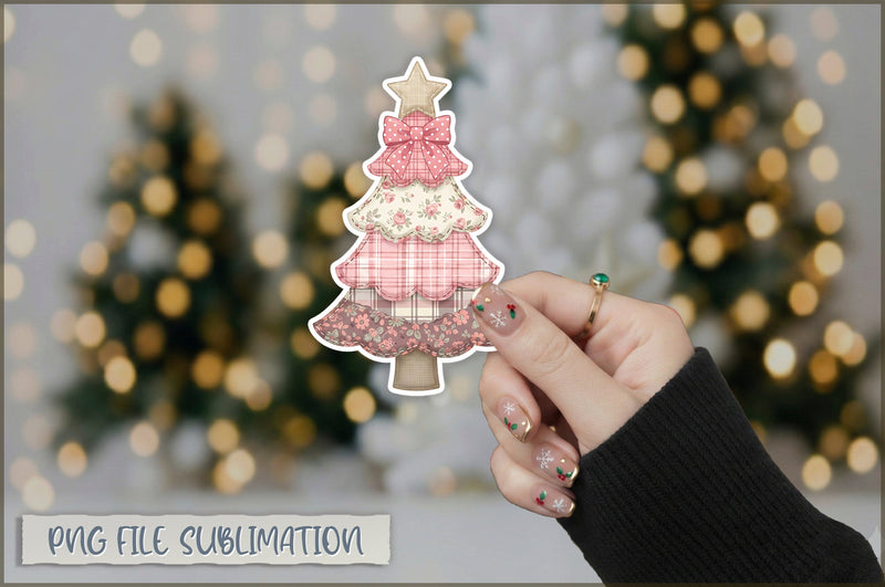 Cute Preppy Christmas Sticker PNG Sublimation Shetara Begum 