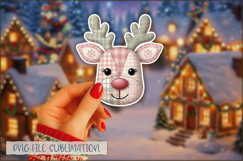 Cute Preppy Christmas Sticker PNG Sublimation Shetara Begum 