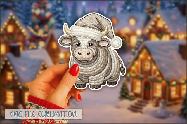 Cute Preppy Christmas Sticker PNG Sublimation Shetara Begum 